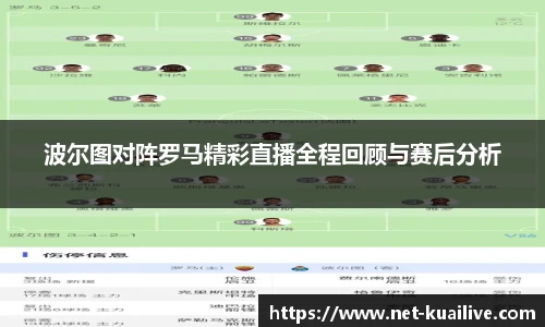 波尔图对阵罗马精彩直播全程回顾与赛后分析